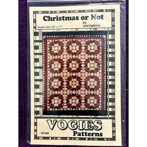 quilt pattern Christmas or Not quilts queen 98in x 117in